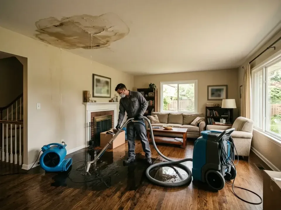 attic-pipe-burst-ceiling-drip-008 — frequently asked questions, Water Damage Restoration & Carpet Care in Bloomingdale, IL